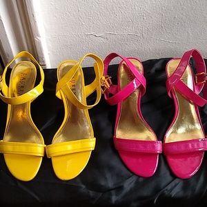 2 pairs of Ralph Lauren heels